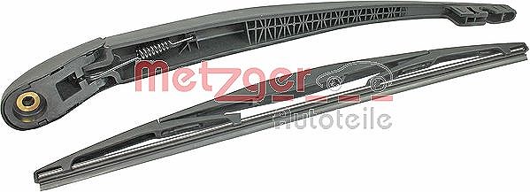 Metzger Autoteile Wischarm mit Kappe + Wischer hinten [Hersteller-Nr. 2190347] für Mazda