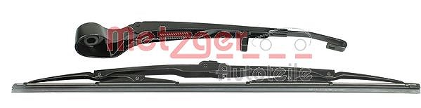 Metzger Autoteile Wischarm mit Kappe + Wischer hinten [Hersteller-Nr. 2190301] für BMW