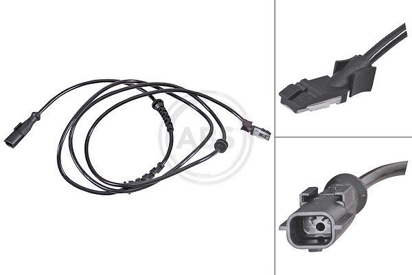 A.b.s. Sensor, Raddrehzahl [Hersteller-Nr. 31667] für Renault