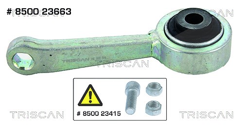 Triscan Stange/Strebe, Stabilisator [Hersteller-Nr. 850023663] für Mercedes-Benz