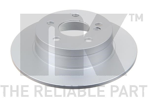 Nk 1x Bremsscheibe Hinterachse Voll [Hersteller-Nr. 3133104] für Mercedes-Benz