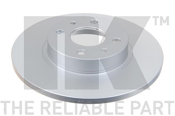 Nk 1x Bremsscheibe [Hersteller-Nr. 312365] für Lancia, Fiat