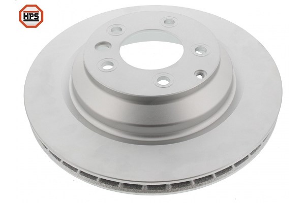 Mapco Bremsscheibe Hinterachse Belüftet [Hersteller-Nr. 25956HPS] für Porsche, VW, Audi