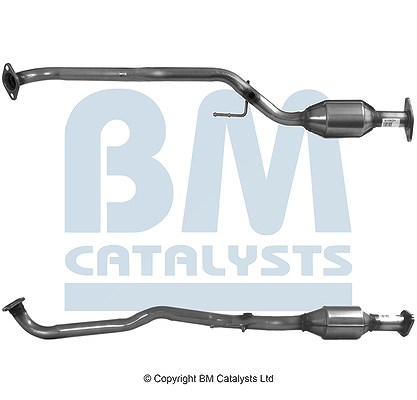 Bm Catalysts Katalysator [Hersteller-Nr. BM91842H] für Nissan