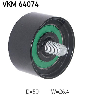 Skf Umlenk-/Führungsrolle, Keilrippenriemen [Hersteller-Nr. VKM64074] für Kia, Hyundai