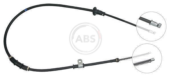 A.b.s. Seilzug, Feststellbremse [Hersteller-Nr. K14938] für Mitsubishi