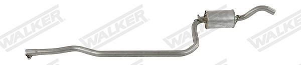 Walker Mittelschalldämpfer [Hersteller-Nr. 70140] für Ford