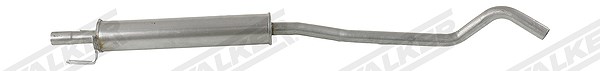 Walker Mittelschalldämpfer [Hersteller-Nr. 23254] für Opel, Vauxhall