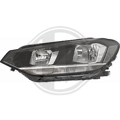 Diederichs Hauptscheinwerfer [Hersteller-Nr. 2297081] für VW