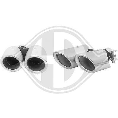 Diederichs Endrohrblende [Hersteller-Nr. 4203000] für Porsche