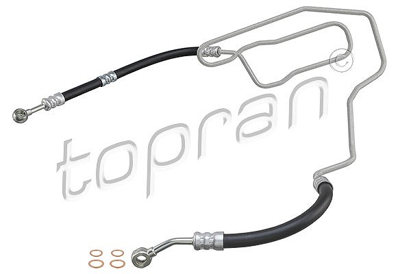 Topran Hydraulikschlauch, Lenkung [Hersteller-Nr. 113358] für Audi, VW, Seat, Skoda