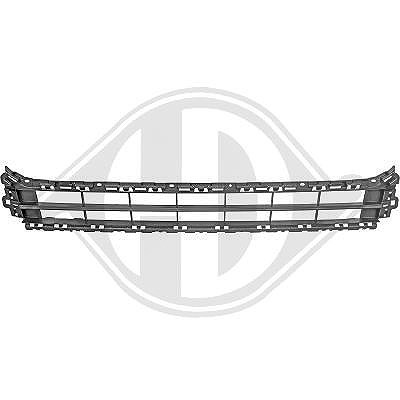 Diederichs Lüftungsgitter, Stoßfänger [Hersteller-Nr. 2249445] für VW