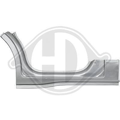 Diederichs Einstiegblech [Hersteller-Nr. 9334223] für Nissan, Renault, Opel