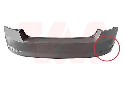 Van Wezel Stoßfänger [Hersteller-Nr. 7632540] für Skoda