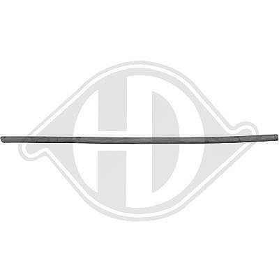 Diederichs Zier-/Schutzleiste, Tür [Hersteller-Nr. 7805320] für Skoda
