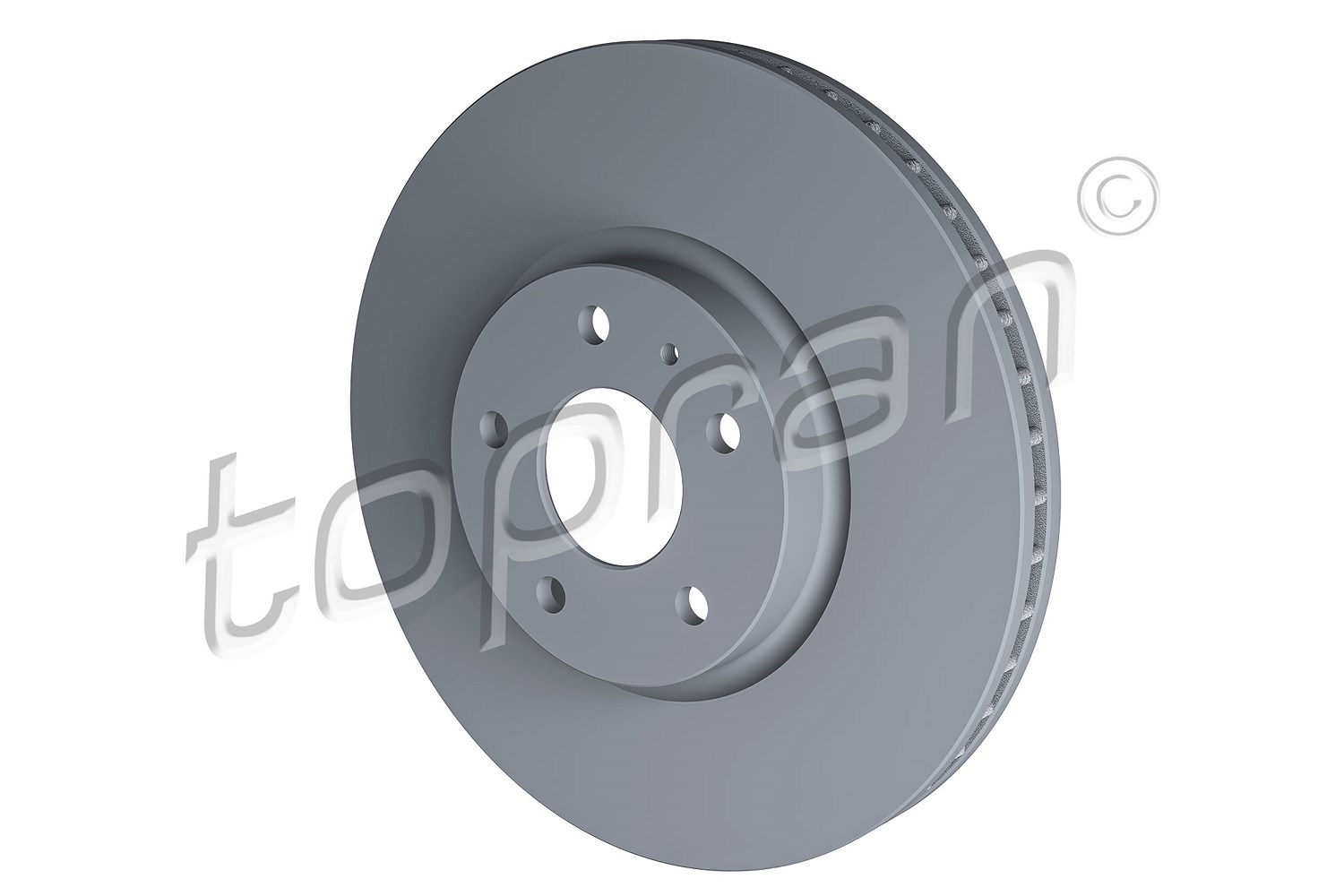 Topran Bremsscheibe Vorderachse belüftet [Hersteller-Nr. 304854] für Ford