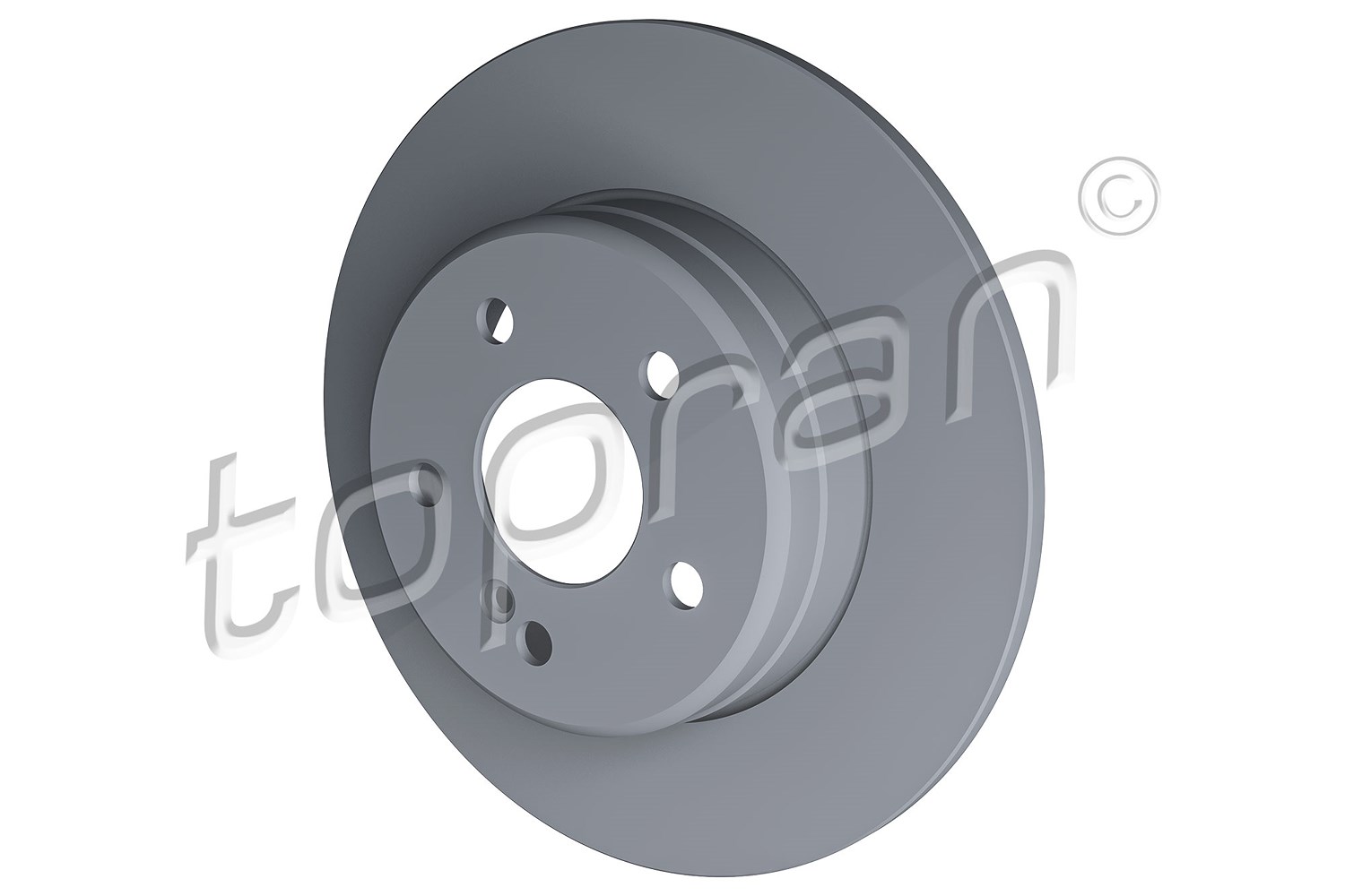 Topran Bremsscheibe Hinterachse Voll [Hersteller-Nr. 400863] für Mercedes-Benz