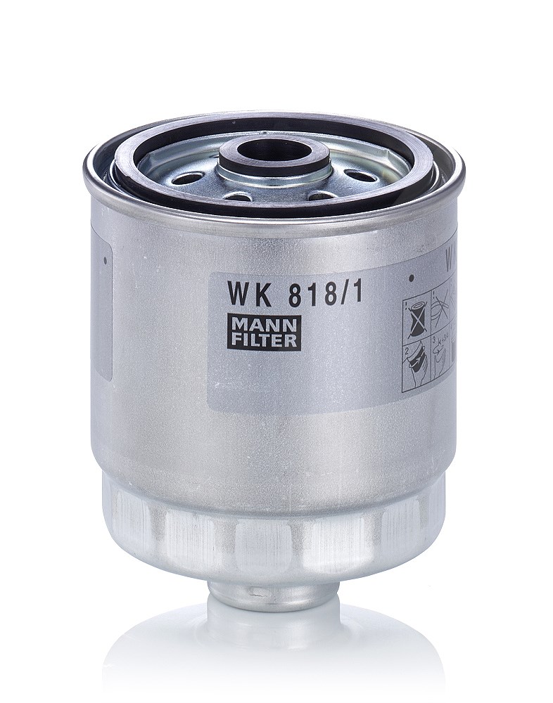 Mann-filter Kraftstofffilter [Hersteller-Nr. WK818/1] für Hyundai