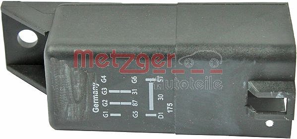 Metzger Autoteile Relais, Glühanlage [Hersteller-Nr. 0884015] für Seat, VW, Skoda