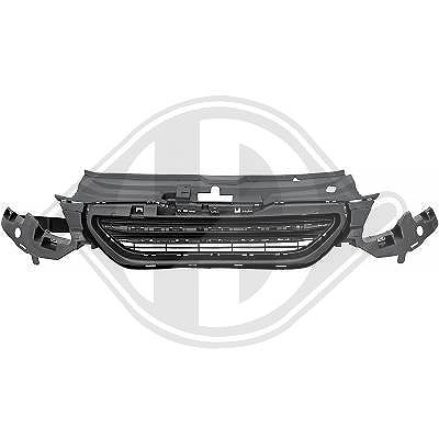 Diederichs Kühlergitter [Hersteller-Nr. 4227640] für Peugeot