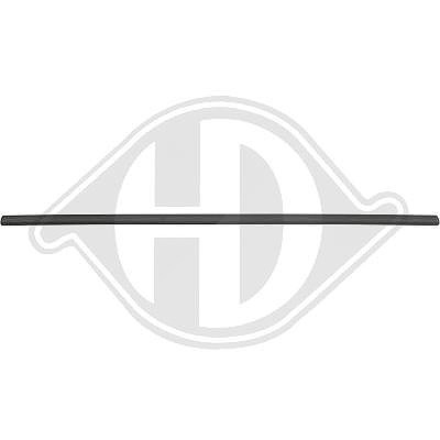 Diederichs Zier-/Schutzleiste, Tür [Hersteller-Nr. 2213120] für VW