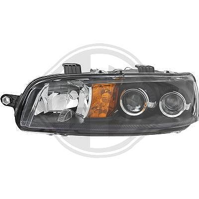 Diederichs Scheinwerfer H7/H7/H3 mit NSW ohne Stellmotor [Hersteller-Nr. 3453983] für Fiat