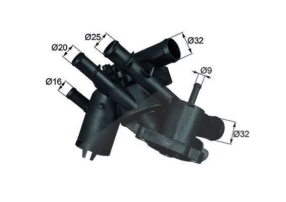 Mahle Thermostat, Kühlmittel [Hersteller-Nr. TM4109] für VW