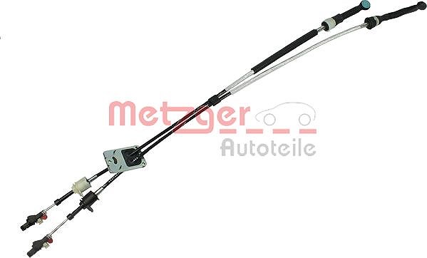 Metzger Autoteile Seilzug, Schaltgetriebe [Hersteller-Nr. 3150149] für Fiat, Jeep