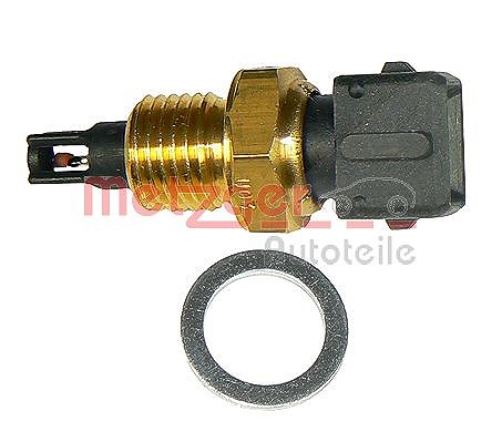 Metzger Autoteile Sensor, Ansauglufttemperatur [Hersteller-Nr. 0905064] für Lancia, Ford, Fiat, Alfa Romeo
