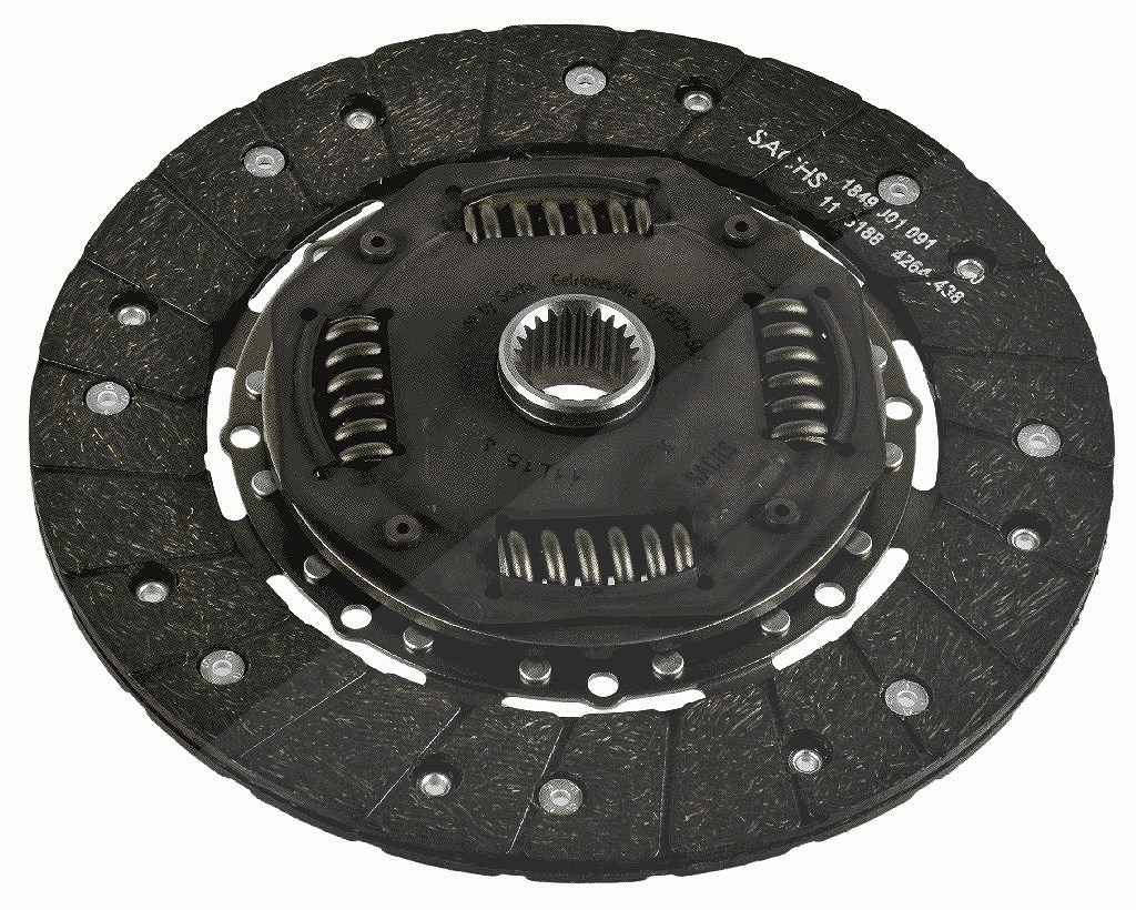 Sachs Kupplungsscheibe [Hersteller-Nr. 1878000193] für Seat, VW, Ford