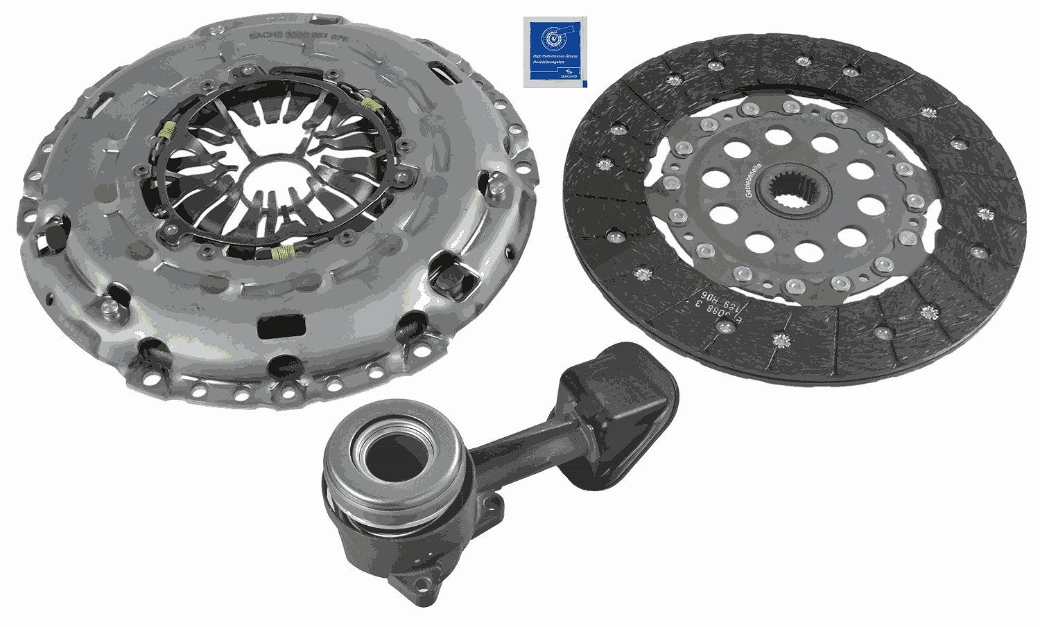 Sachs Kupplungssatz [Hersteller-Nr. 3000990216] für Ford