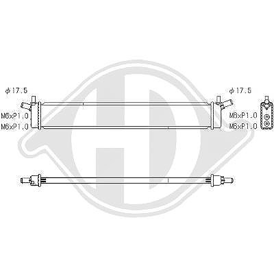 Diederichs Kühler, Motorkühlung [Hersteller-Nr. DCM3890] für Toyota