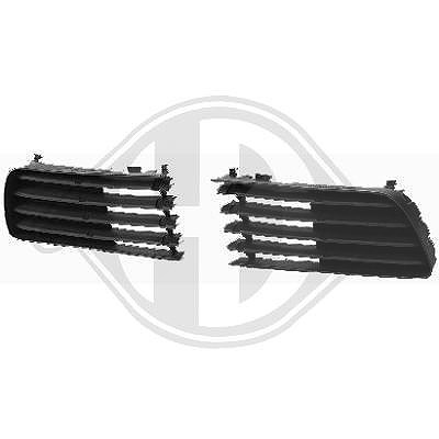 Diederichs Lüftungsgitter, Stoßfänger [Hersteller-Nr. 6635047] für Toyota