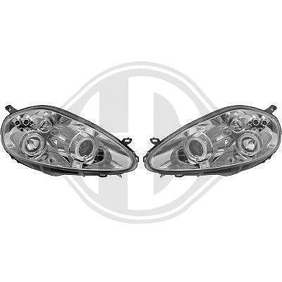Diederichs Hauptscheinwerfersatz [Hersteller-Nr. 3456280] für Abarth, Fiat