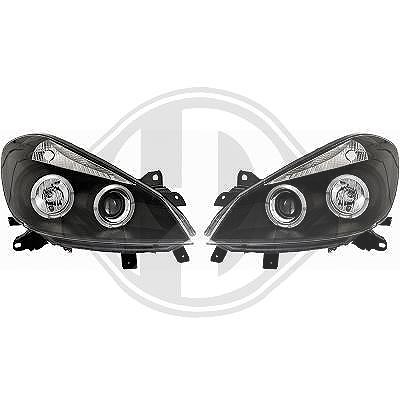 Diederichs Hauptscheinwerfersatz [Hersteller-Nr. 4414980] für Renault