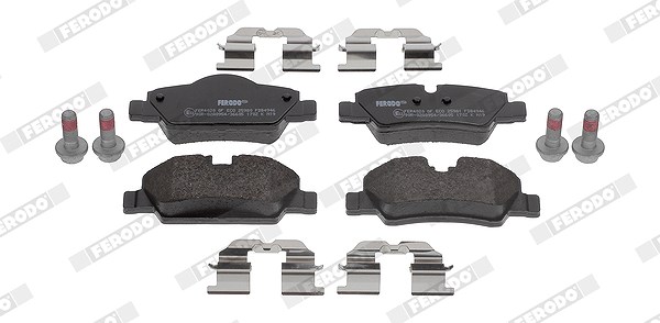 Ferodo Bremsbelagsatz, Scheibenbremse [Hersteller-Nr. FDB4946] für Mini