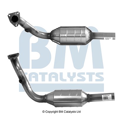 Bm Catalysts Katalysator [Hersteller-Nr. BM91537H] für Fiat