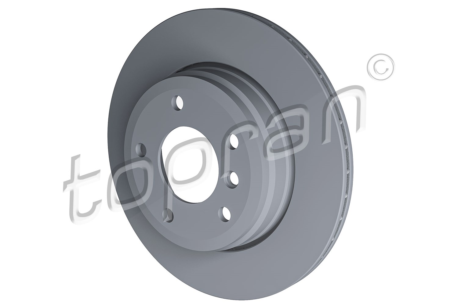 Topran Bremsscheibe Hinterachse Belüftet [Hersteller-Nr. 500948] für BMW