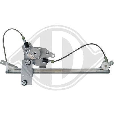 Diederichs Fensterheber ohne Motor [Hersteller-Nr. 1605120] für Smart