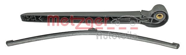 Metzger Autoteile Wischarm mit Kappe + Wischer hinten [Hersteller-Nr. 2190323] für Porsche