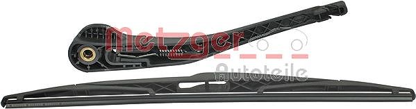 Metzger Autoteile Wischarm mit Kappe + Wischer hinten [Hersteller-Nr. 2190275] für Peugeot
