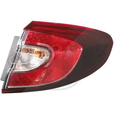 Diederichs Heckleuchte [Hersteller-Nr. 4465691] für Renault