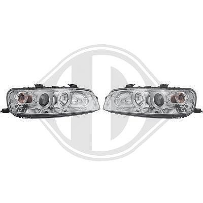 Diederichs Hauptscheinwerfersatz [Hersteller-Nr. 3453480] für Fiat