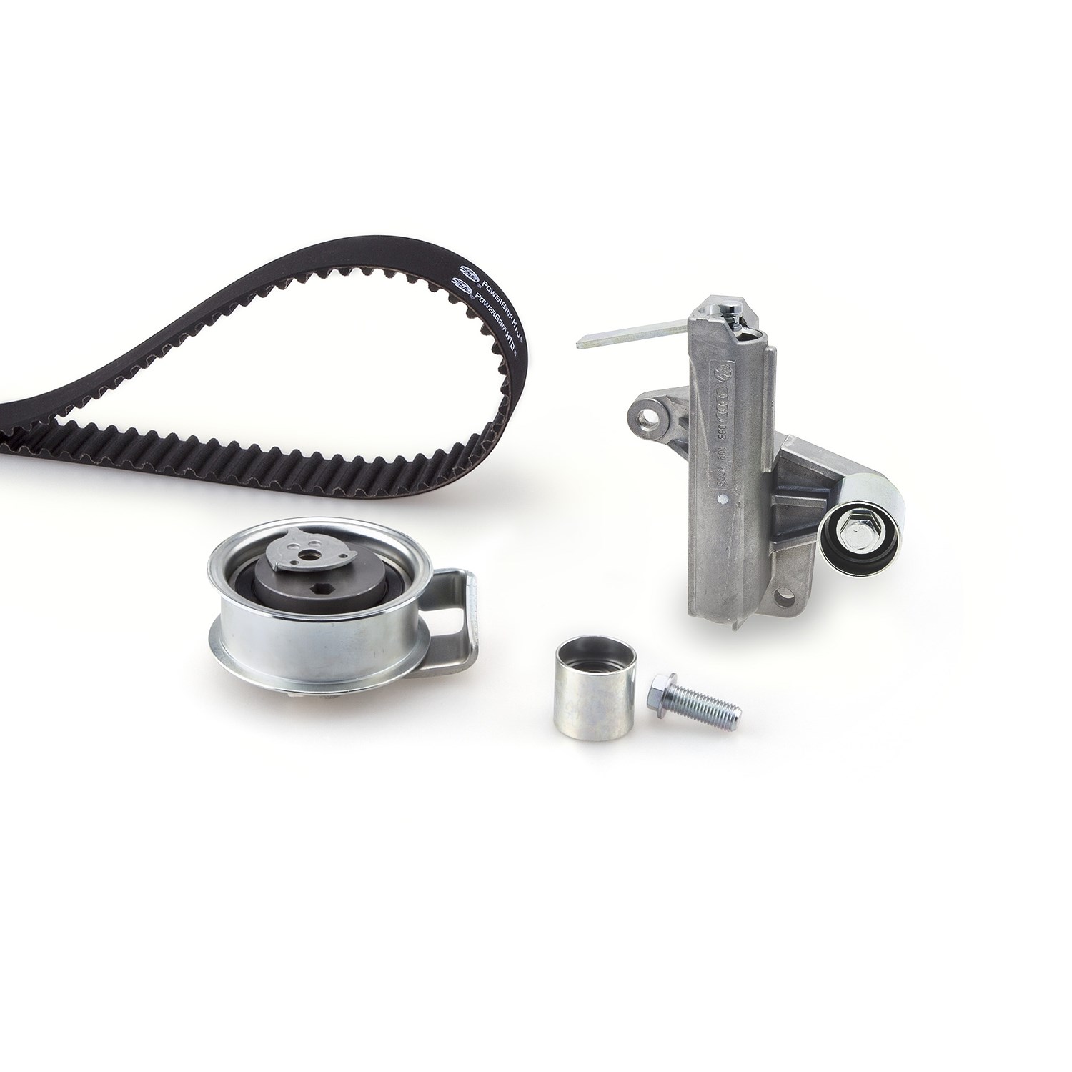Gates Zahnriemensatz [Hersteller-Nr. K055491XS] für VW, Seat