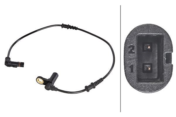 Hella Sensor, Raddrehzahl [Hersteller-Nr. 6PU012039-621] für Mercedes-Benz