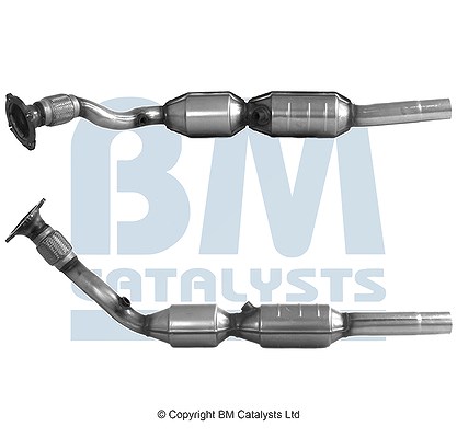 Bm Catalysts Katalysator mit Anbauteilen [Hersteller-Nr. BM91032H] für VW, Audi, Skoda, Seat