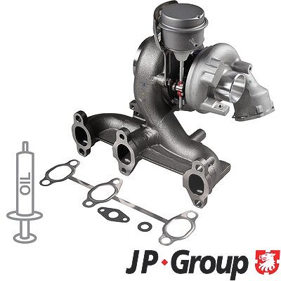 Jp Group Lader, Aufladung [Hersteller-Nr. 1117405300] für VW, Skoda, Seat