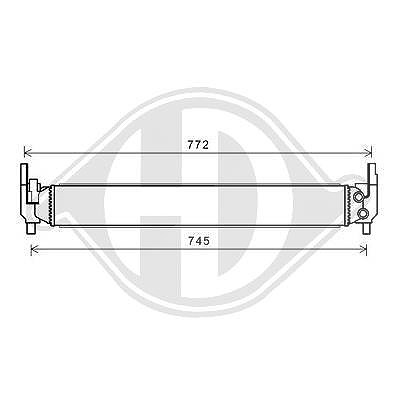 Diederichs Kühler, Motorkühlung [Hersteller-Nr. DCM3827] für Audi, VW, Seat, Skoda