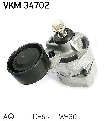 Skf Spannrolle, Keilrippenriemen [Hersteller-Nr. VKM34702] für Ford