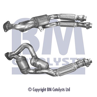 Bm Catalysts Katalysator mit Anbauteilen [Hersteller-Nr. BM80161H] für BMW